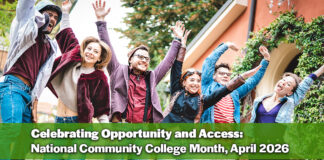 April 2026 is National Community College Month