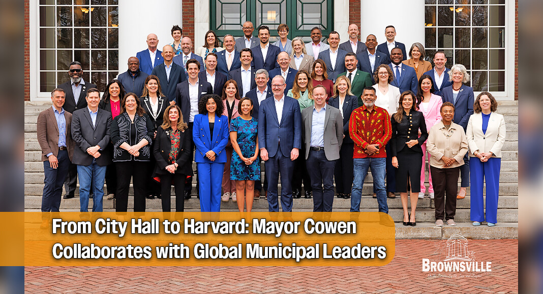 Notable alumni of the Bloomberg Harvard City Leadership Initiative include Mayor Tim Keller of Albuquerque, New Mexico; Mayor Femke Halsema of Amsterdam, Netherlands; Mayor Lauren McLean of Boise, Idaho; Mayor Jyoti Gondek of Calgary, Canada; Mayor William Cogswell of Charleston, South Carolina; Mayor Justin Bibb of Cleveland, Ohio; Mayor Mike Johnston ofDenver, Colorado; Mayor Eddie Melton of Gary, Indiana; Mayor Andy Burnham of Greater Manchester, England; Mayor Leirion Gaylor Baird of Lincoln, Nebraska; Mayor Paul Young of Memphis, Tennessee; Mayor Andrea Davis of Missoula, Montana; Mayor Freddie O’Connell of Nashville, Tennessee; Mayor David Holt of Oklahoma City, Oklahoma; Mayor Cherelle Parker ofPhiladelphia, Pennsylvania; Mayor Kate Gallego of Phoenix, Arizona; Mayor Brett Smiley of Providence, Rhode Island; Mayor Pablo Javkin of Rosario, Argentina; Mayor Ron Nirenberg of San Antonio, Texas; Mayor Paige Cognetti of Scranton, Pennsylvania; Mayor Bruce Harrell of Seattle, Washington; Mayor Tom Arceneaux of Shreveport, Louisiana; and Mayor Stefano Lo Russo of Turin, Italy. Image courtesy of the City of Brownsville