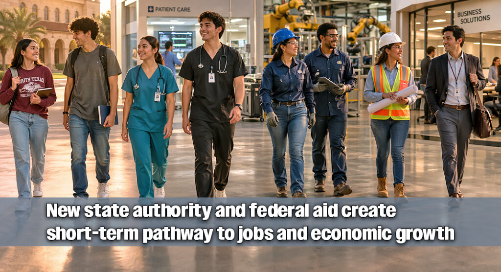 Texas Senate Bill 37 Policy and Funding Alignment Opens Workforce Training Opportunity in South Texas