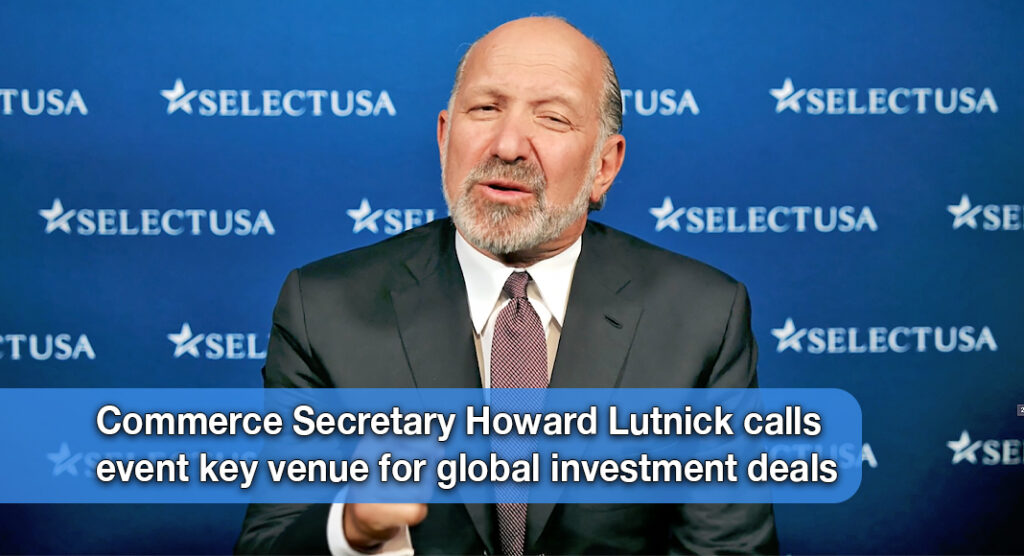 SelectUSA Investment Summit opens registration for 2026 gathering in Maryland