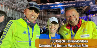 Mendoza to Represent TSC at Boston Marathon