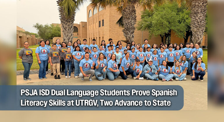 Two PSJA ISD Students Earn State Berths at UTRGV Torneo de Ortografía