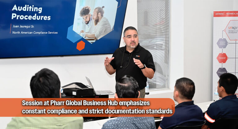 IS Compliance LLC DOT Consulting Service hosts DOT audit training in Pharr