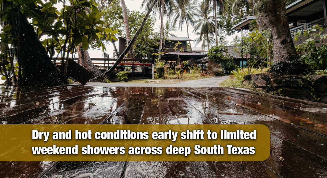 Rain chances begin to emerge on Saturday, though coverage is expected to remain limited. The National Weather Service forecast shows about a 30 percent chance of showers, primarily before early afternoon, with conditions turning partly sunny later in the day. Image for illustration purposes