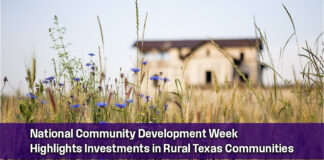 National Community Development Week Spotlights CDBG Success in Rural Texas