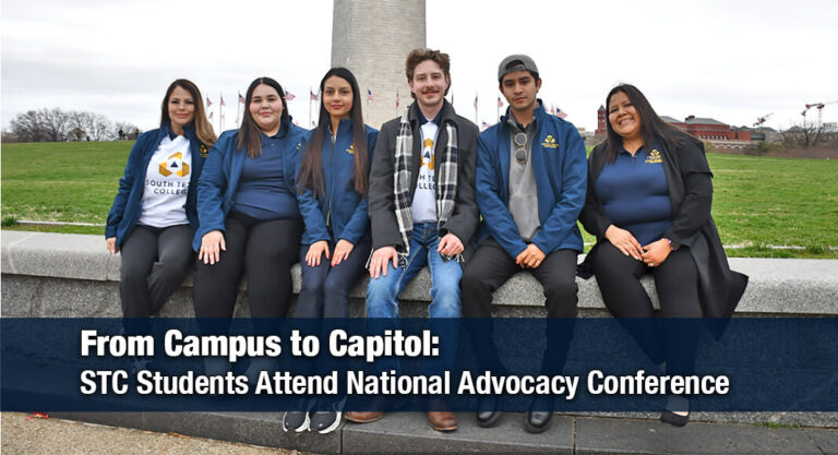 STC Student Leaders Represent College at National Advocacy Conference in Washington, D.C.