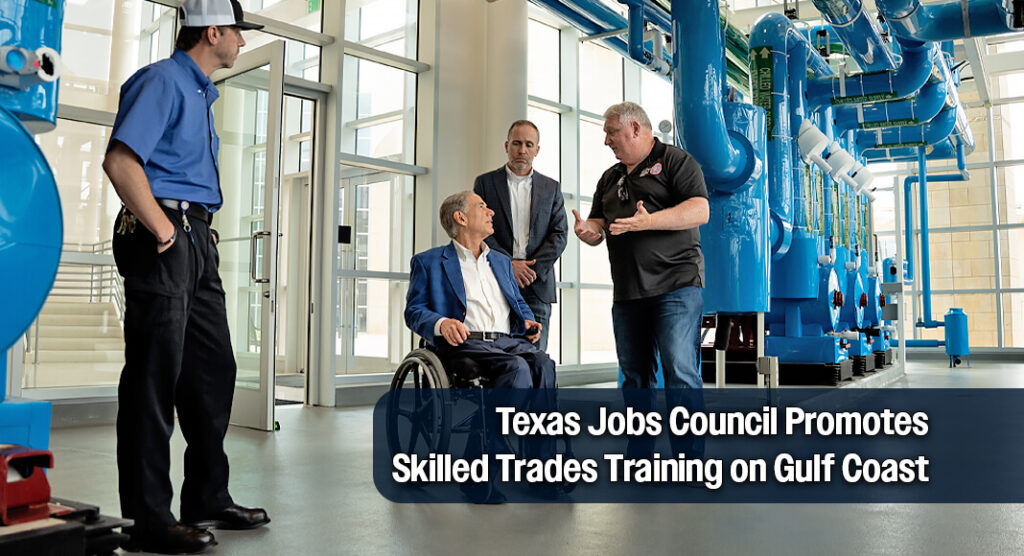Abbott Promotes Texas Jobs Council During Gulf Coast Tour