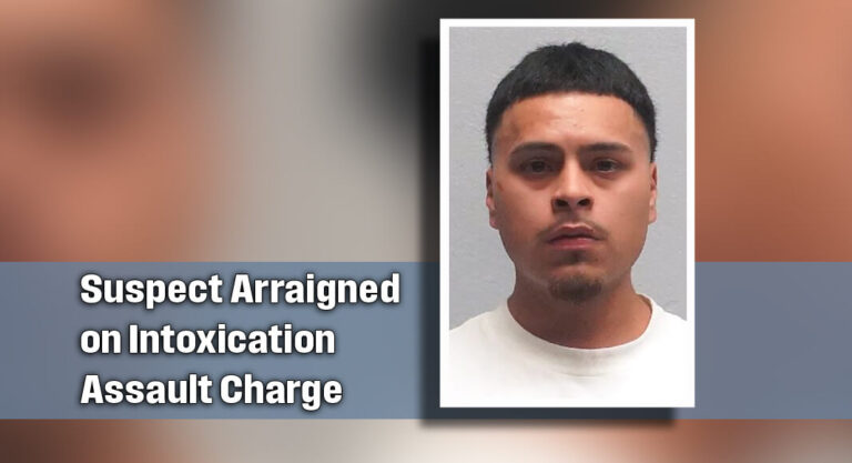 25-Year-Old Charged with Intoxication Assault; Victim in Critical Condition