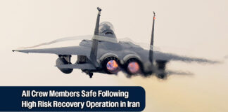 American Airmen Successfully Recovered After Aircraft Goes Down in Iran