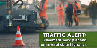 Pavement Maintenance Planned on Several State Highways beginning, April 13th