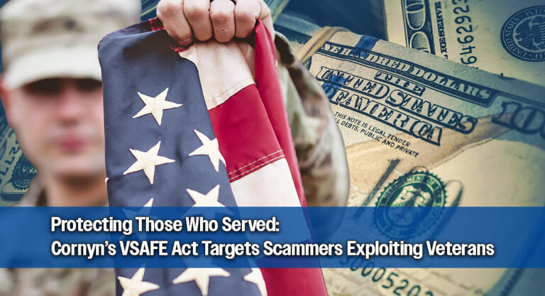 Sen. Cornyn Targets $240 Billion in Stolen Taxpayer Funds with New Anti-Fraud Bill