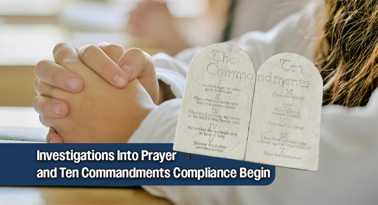 Texas AG Targets Texas ISDs Over Ten Commandments and School Prayer Mandates