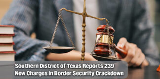 A total of 239 cases have been filed in immigration and border security-related matters from April 24-30. Image for illustration purposes