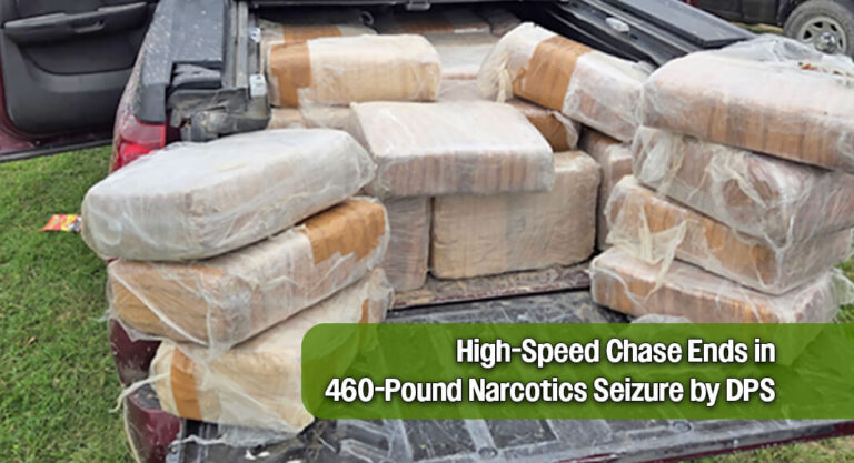 Starr County Pursuit Ends with Nearly a Quarter-Ton of Drugs Seized