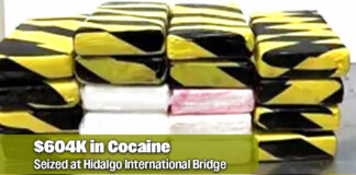 CBP Officers Seize $604K in Cocaine at Hidalgo International Bridge