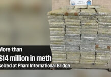CBP Officers Seize More Than $14 Million in Meth at Pharr International Bridge