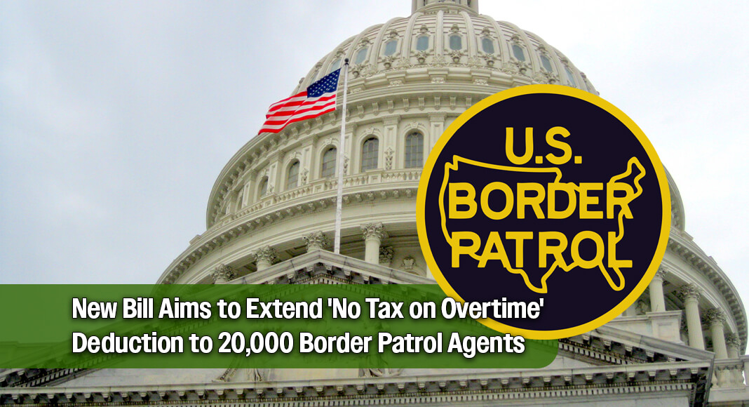 U.S. Senator John Cornyn (R-TX) introduced the No Tax on Border Patrol Agent Overtime Act, which would allow Border Patrol agents to claim the No Tax on Overtime deduction Republicans secured in the Working Families Tax Cuts Act to keep more of their hard-earned dollars. Image for illustration purposes