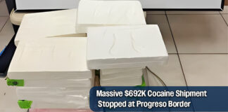 $692K in Cocaine Intercepted by CBP Officers at Progreso Port of Entry