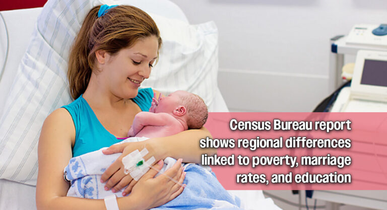 Unmarried Births Declined in 2023 Across Most States