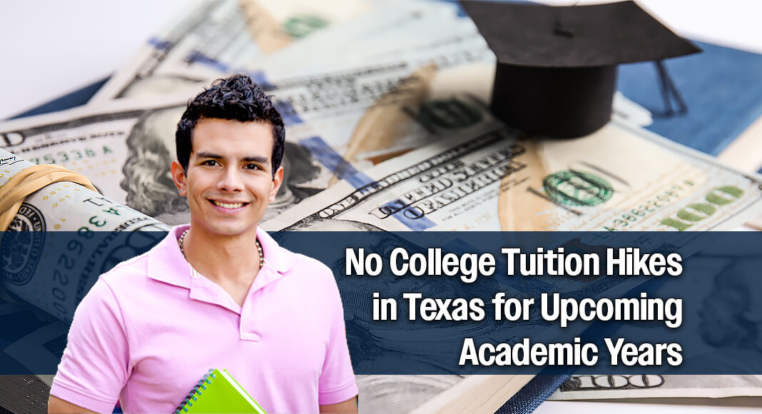 Governor Greg Abbott sent a letter to all Texas public institutions of higher education, halting increases in undergraduate tuition and fees for the upcoming academic year. Image for illustration purposes