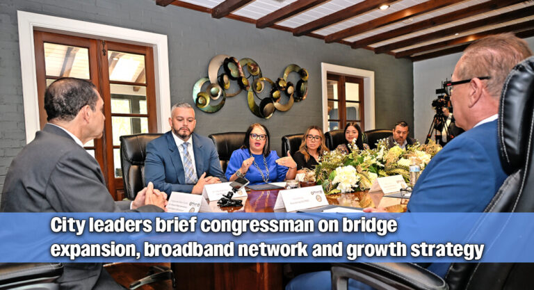 Cuellar Meets with Pharr Officials as City Outlines Economic Development and Infrastructure Priorities