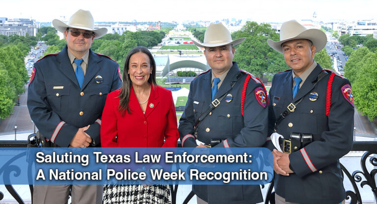 De La Cruz Recognizes Texas Officers on the National Stage