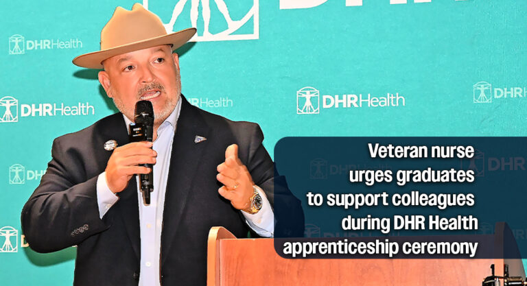 Edinburg City Council Member Dan Diaz Encourages New Nurses to Share Knowledge and Lead Through Service