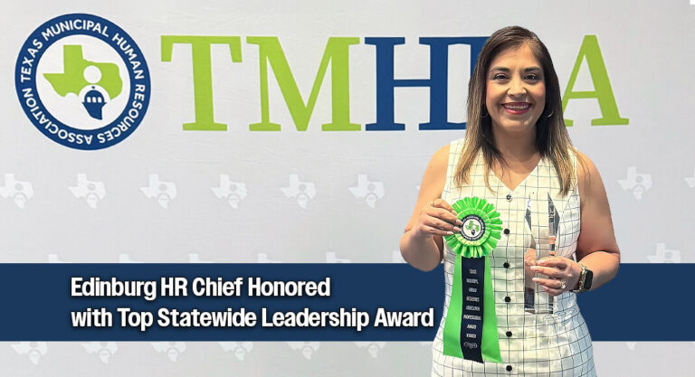 Edinburg’s Erica Balli Earns Distinguished HR Excellence Award