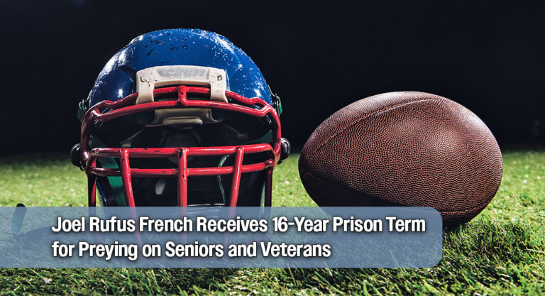 Former NFL Player Sentenced to Over 16 Years in Prison for $197M Medicare Fraud