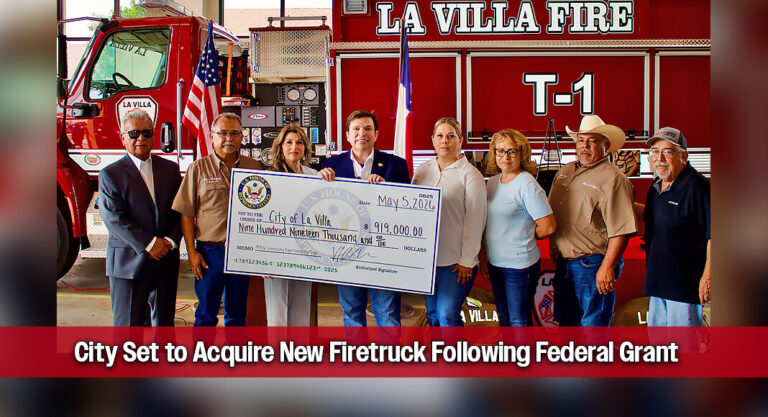 La Villa Secures $919K for Advanced New Fire Engine