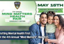 Join Pharr PD for the 4th Annual “Mind Matters” Fair, May 15th