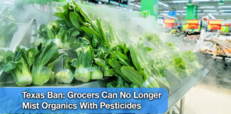 Texas AG Stops Texas Grocers From Misting Organics With Pesticides