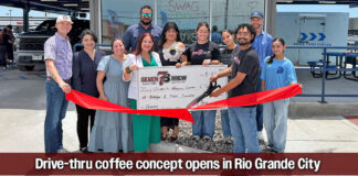 7 Brew Coffee Cuts Ribbon in Rio Grande City