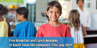Free Summer Meals Available at South Texas ISD Campuses EXTENDED Through July 30th
