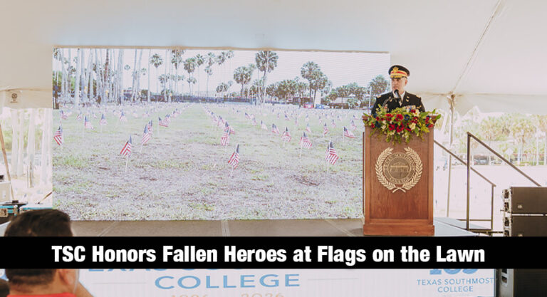 TSC Honors Fallen Heroes at Flags on the Lawn