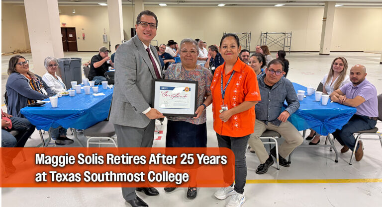 Longtime TSC Instructor Maggie Solis Retires After 25 Years of Service