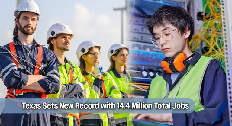 Texas Outpaces All States with Record Job Gains
