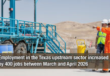 Texas Upstream Employment Increases in April