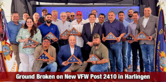 Groundbreaking Ceremony Marks New Era for Harlingen VFW Post