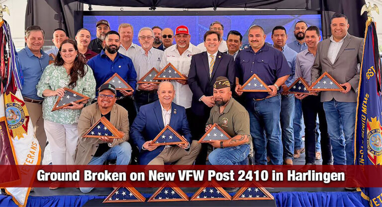 Groundbreaking Ceremony Marks New Era for Harlingen VFW Post