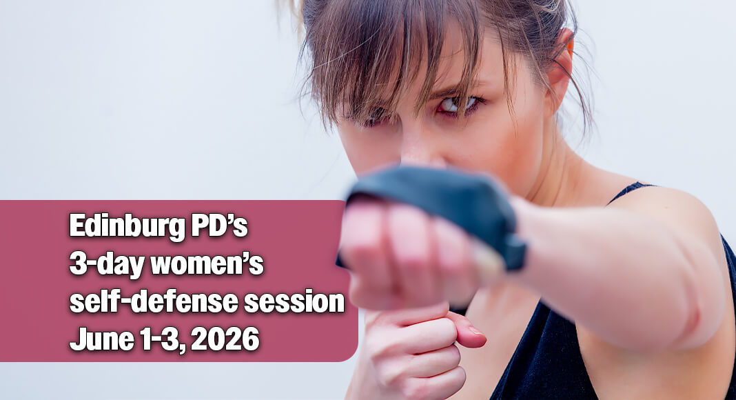 The course, to be held at the CPL Derek Hernandez Police Training Facility (1313 N. Doolittle Road), will begin on June 1 and continue through June 3. Each session will begin at 5:30 p.m. and end at 9:30 p.m. Image for illustration purposes