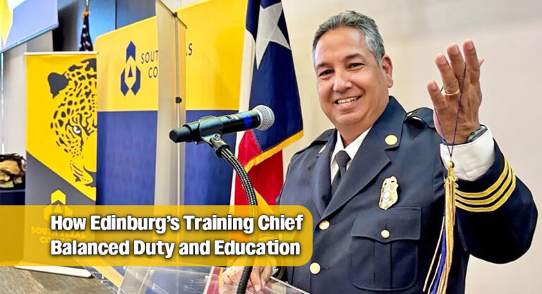 Leading by Example: Edinburg Training Chief Earns Degree at STC