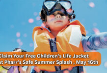 Register for FREE Children’s Life Jackets, May 16th