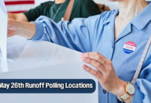 May 26 Primary Runoff Election: Early Voting and Election Day Polling places