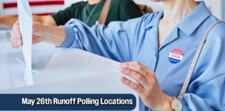 May 26 Primary Runoff Election: Early Voting and Election Day Polling places
