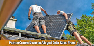 Texas AG Files Fraud Suit Against San Antonio Solar Company