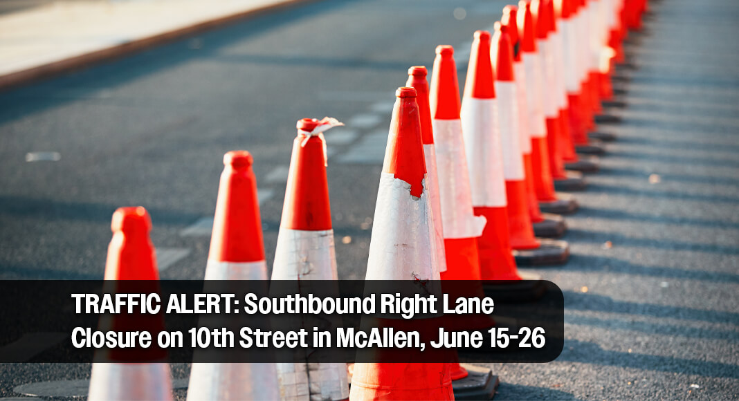 Motorists are advised to plan ahead and use caution as the southbound right lane of 10th Street will be closed from approximately 880 feet north of Fullerton Avenue to approximately 150 feet south of the 10th Street Bridge. Image for illustration purposes