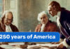 The flame of Liberty and Independence