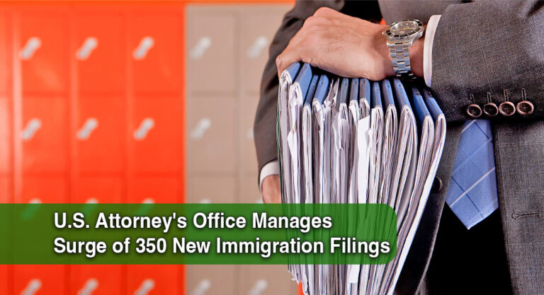Western District of Texas Logs 350 New Immigration Cases in May