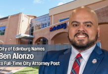 Edinburg Solidifies Legal Leadership, Naming Ben Alonzo Full-Time City Attorney